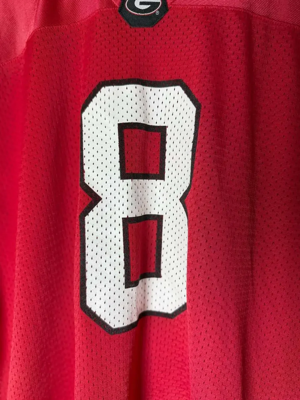 Nike Team Authentic Georgia Bulldogs #8 Football Jersey Size L